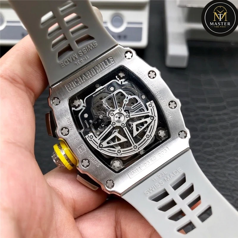 Automatic Grey Rubber strap RM vue 7