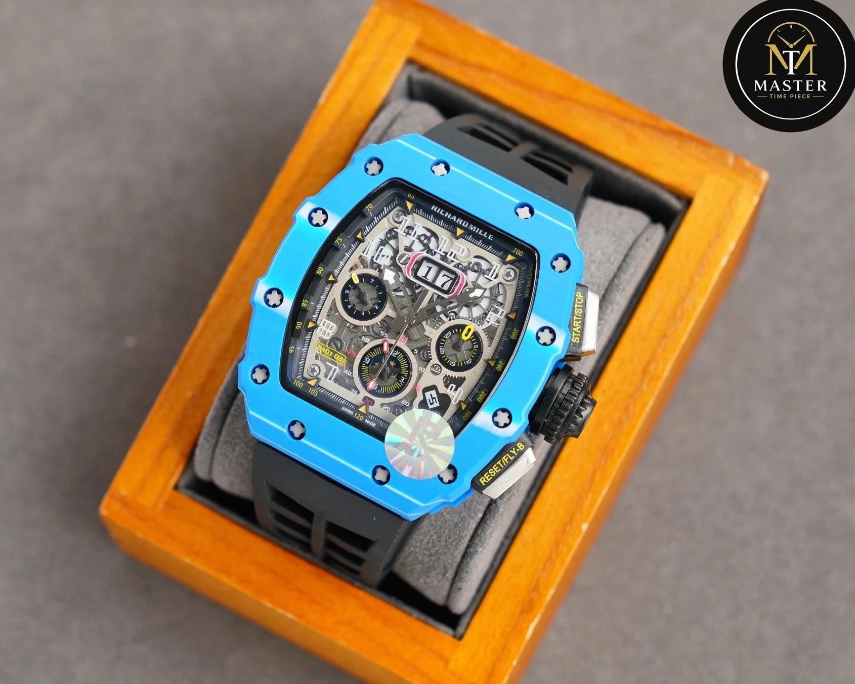 Automatic Movement Chronograph Rubber strap RM vue 2