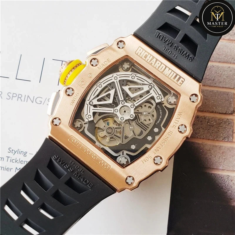 Automatic Movement Rubber strap RM vue 3
