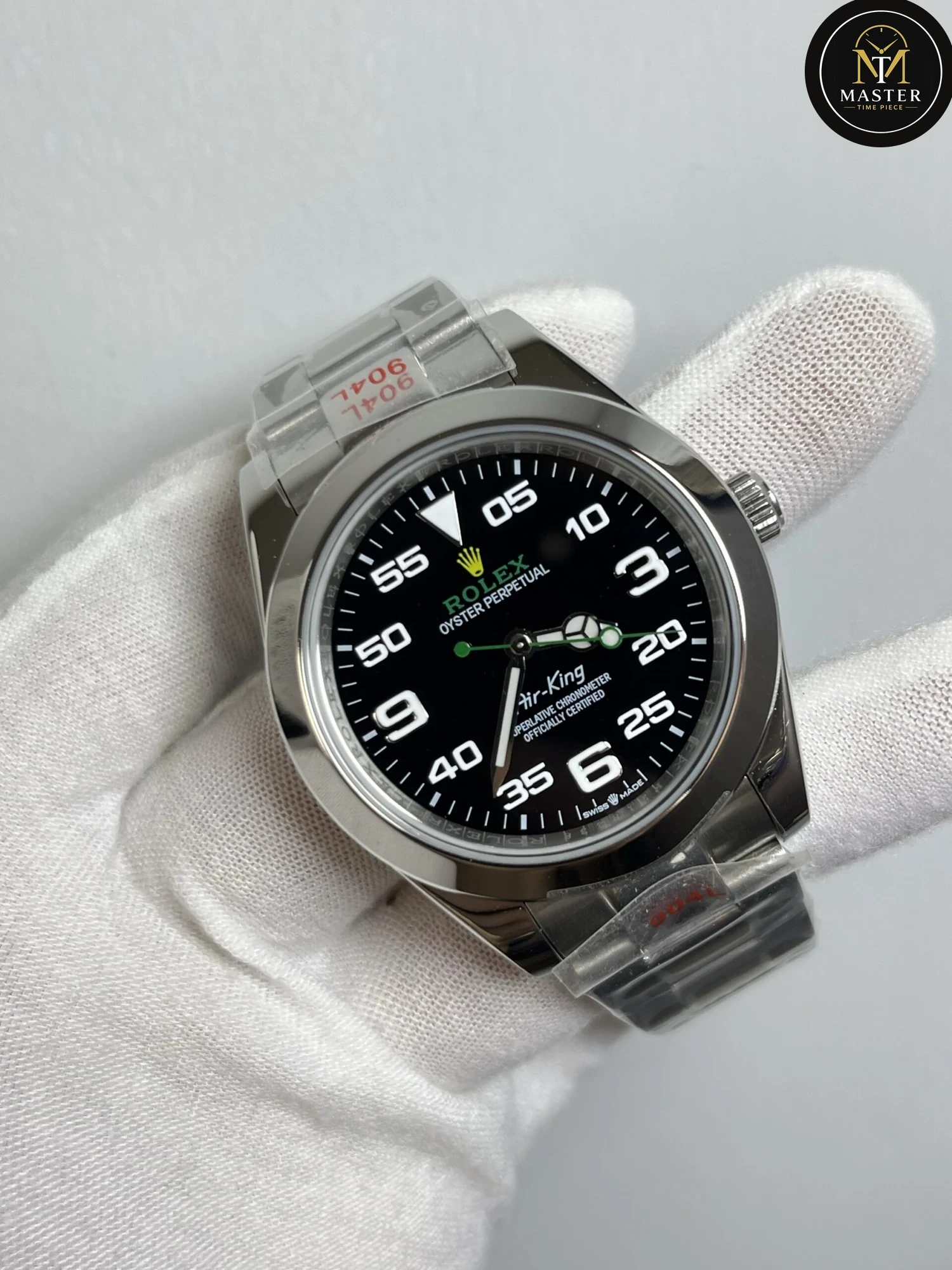Air-King black dial- 40mm vue 2