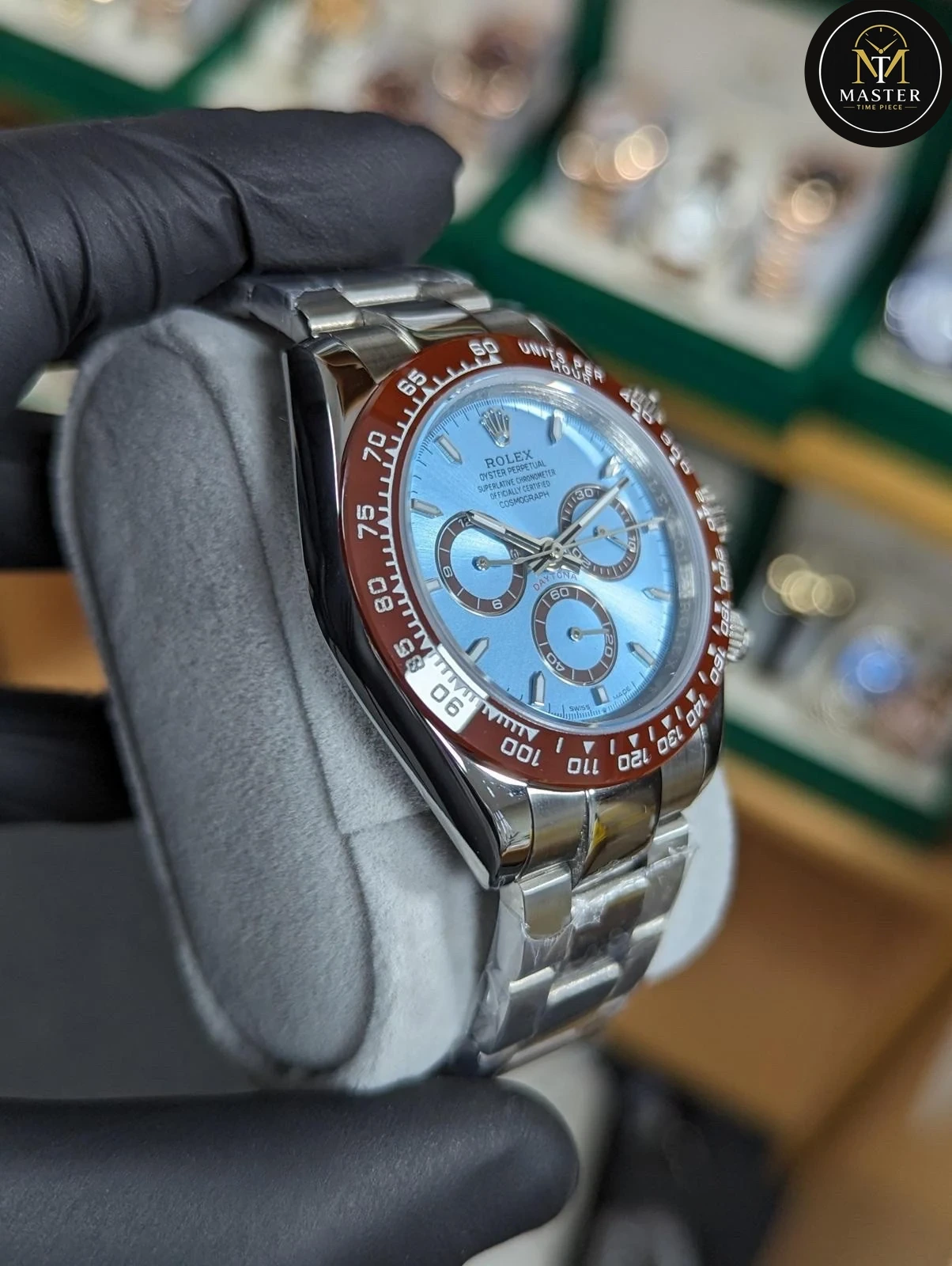 Cosmograph Daytona ice-blue dial- 40mm vue 2