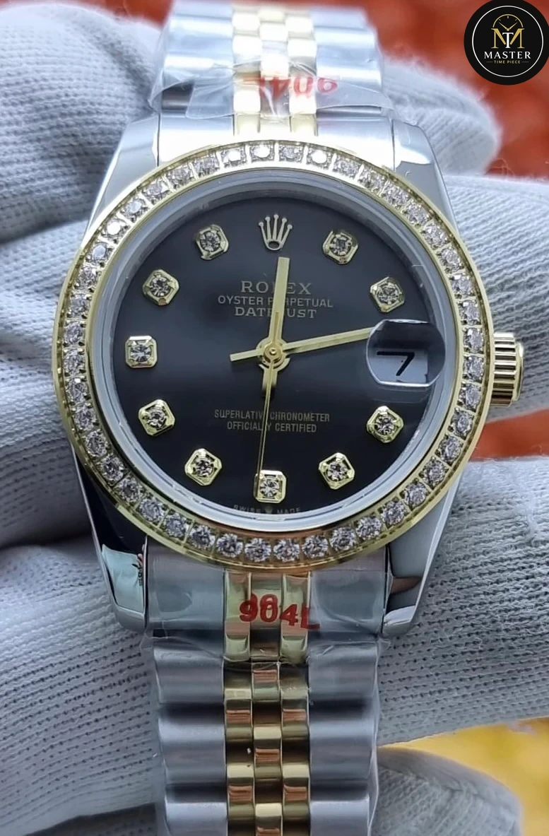 Datejust 31mm Black Dial – Women’s Watch vue 2