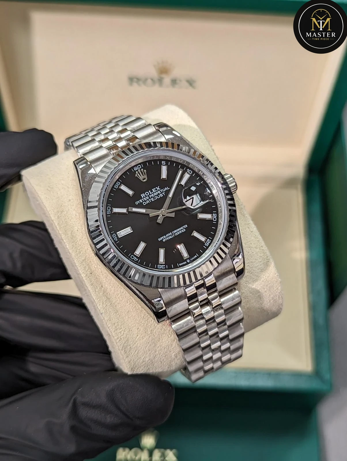 Datejust Black Dial Automatic- 41mm vue 2