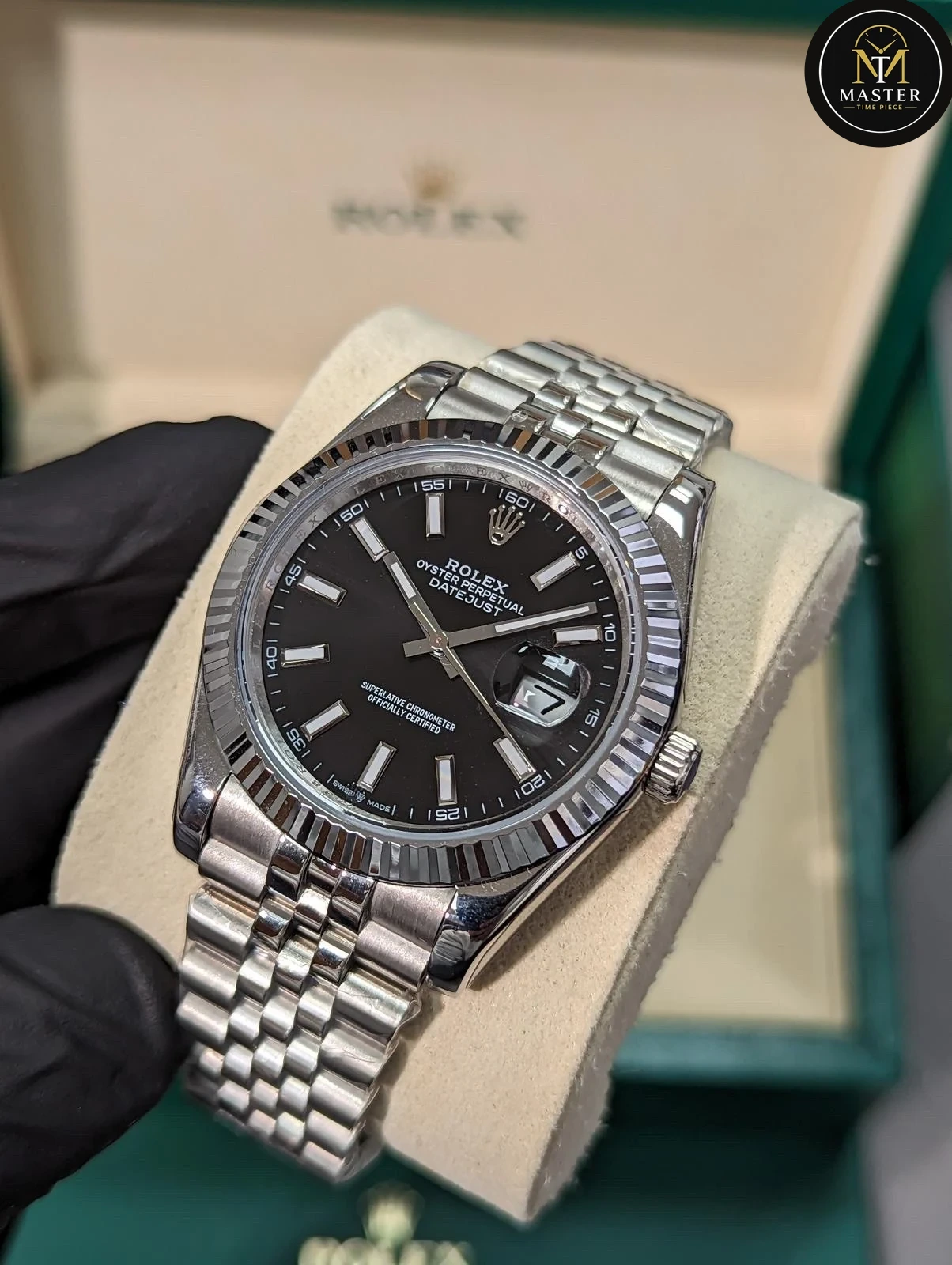 Datejust Black Dial Automatic- 41mm vue 3