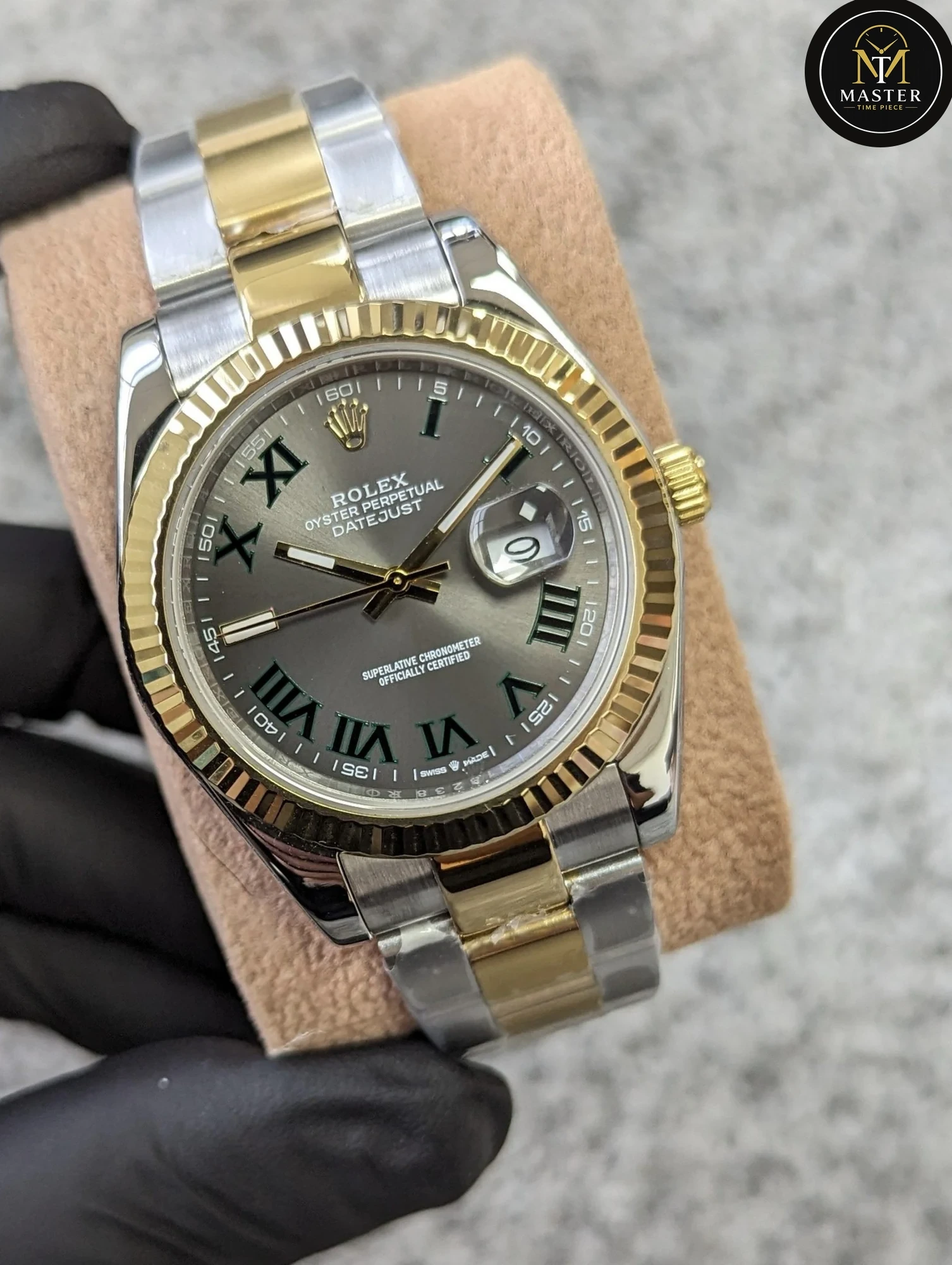 Datejust Oyster bracelet Wimbledon- 41mm
