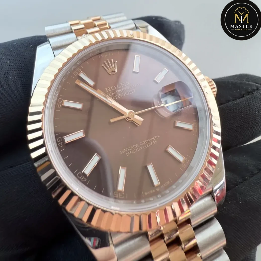 Datejust Two tone Rose Gold Automatic -41mm vue 2