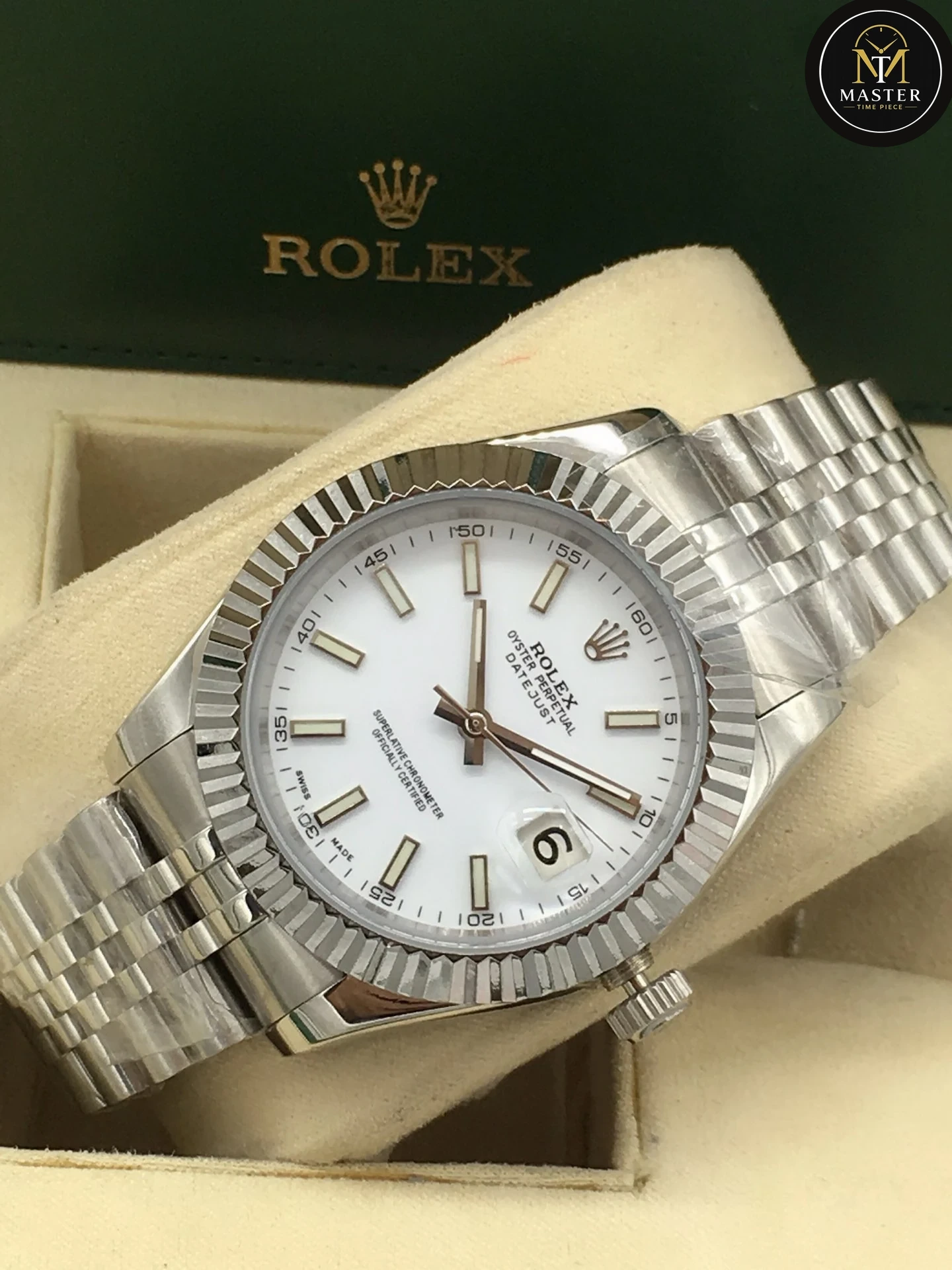 Datejust White Dial Automatic – 41mm vue 2
