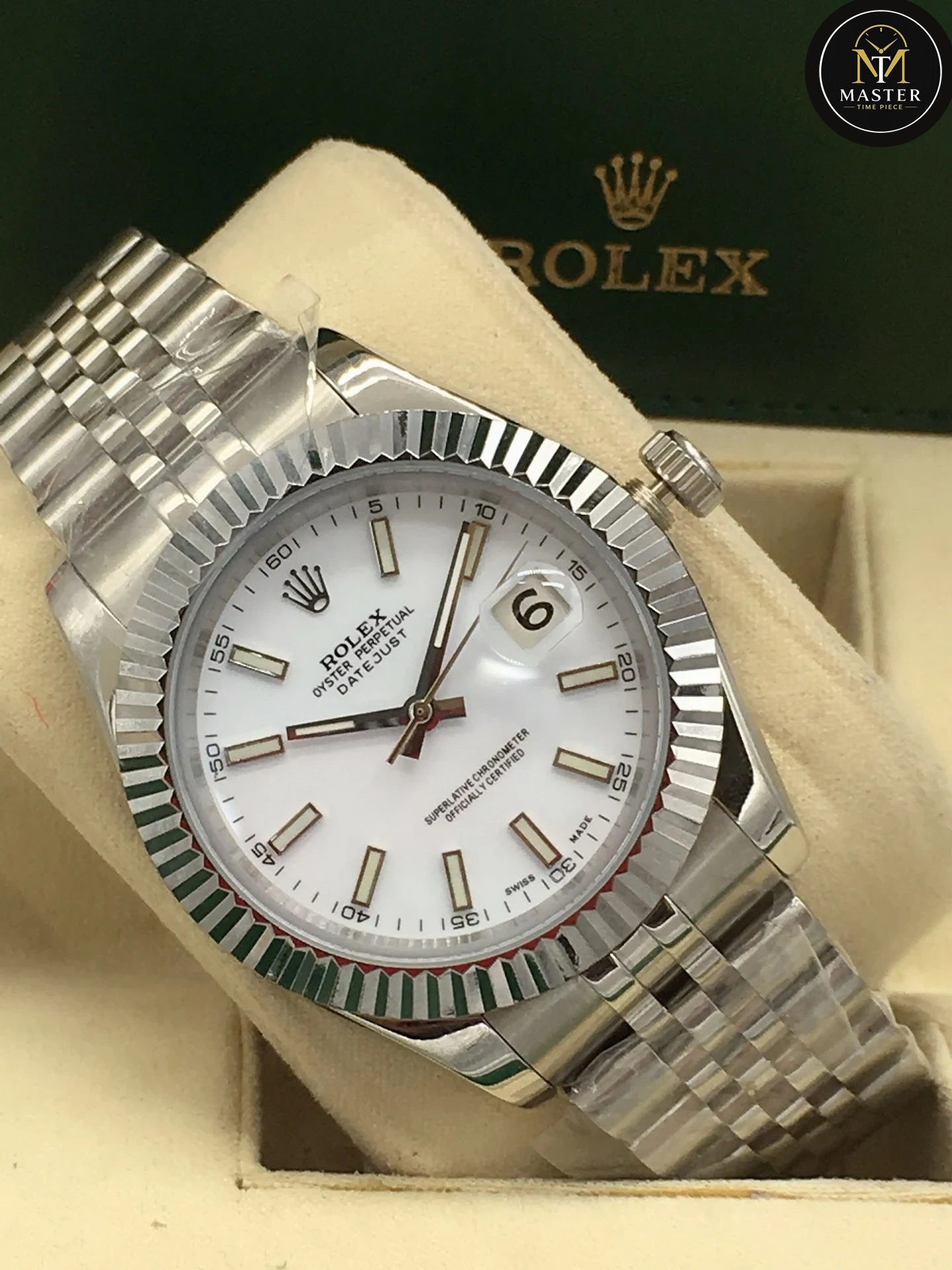 Datejust White Dial Automatic – 41mm vue 3