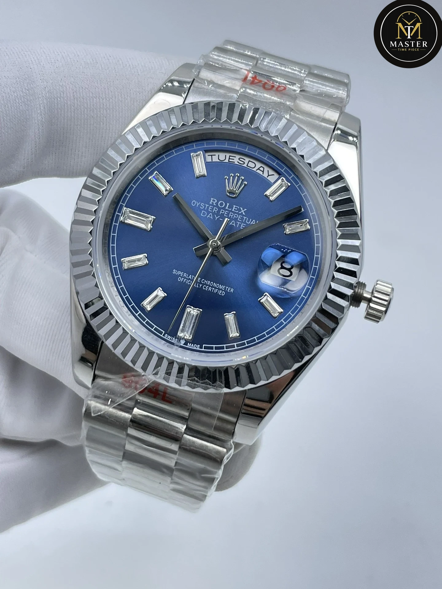 Daydate Blue dial Automatic Men’s- 44mm vue 2