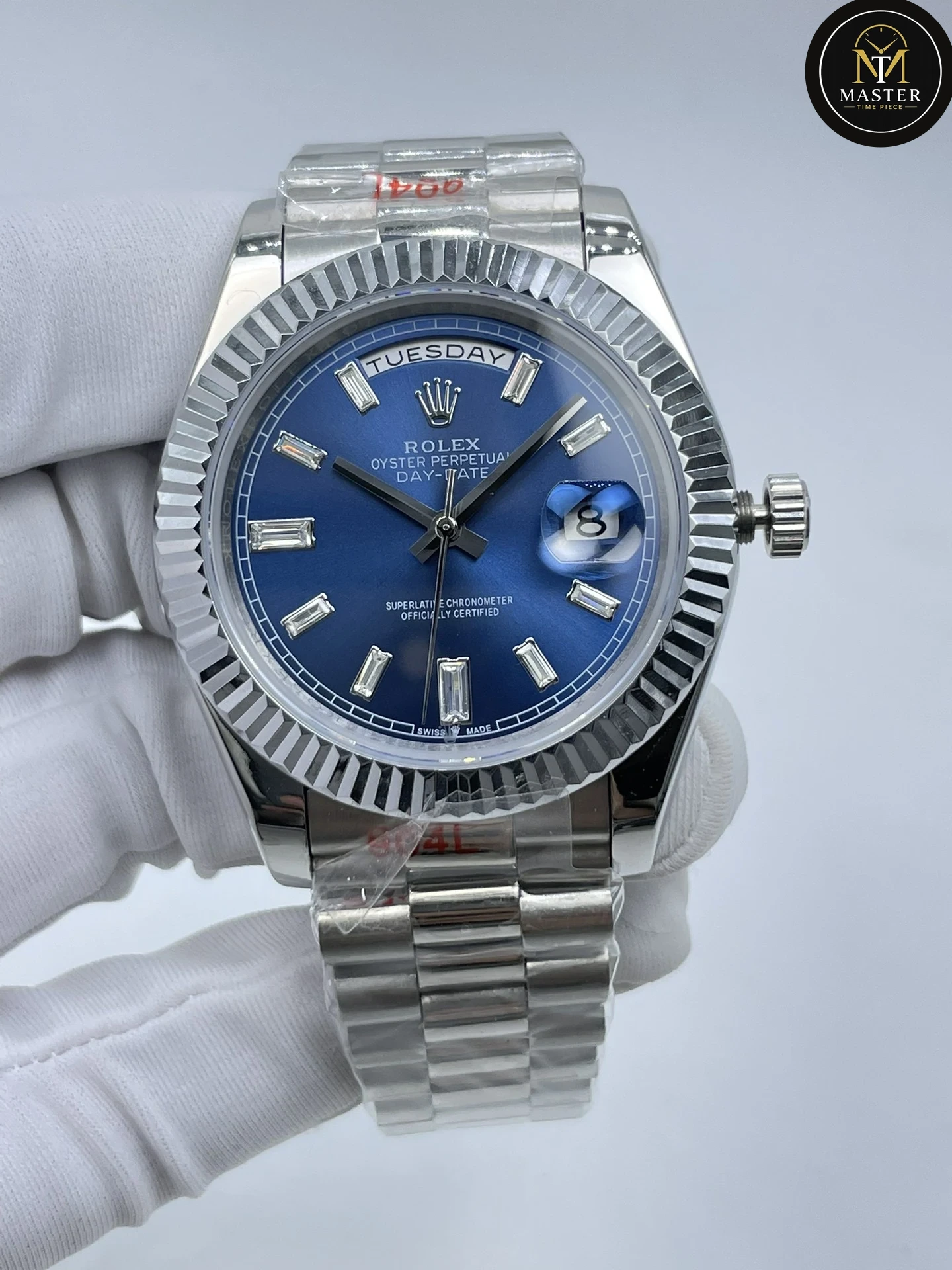 Daydate Blue dial Automatic Men’s- 44mm vue 3