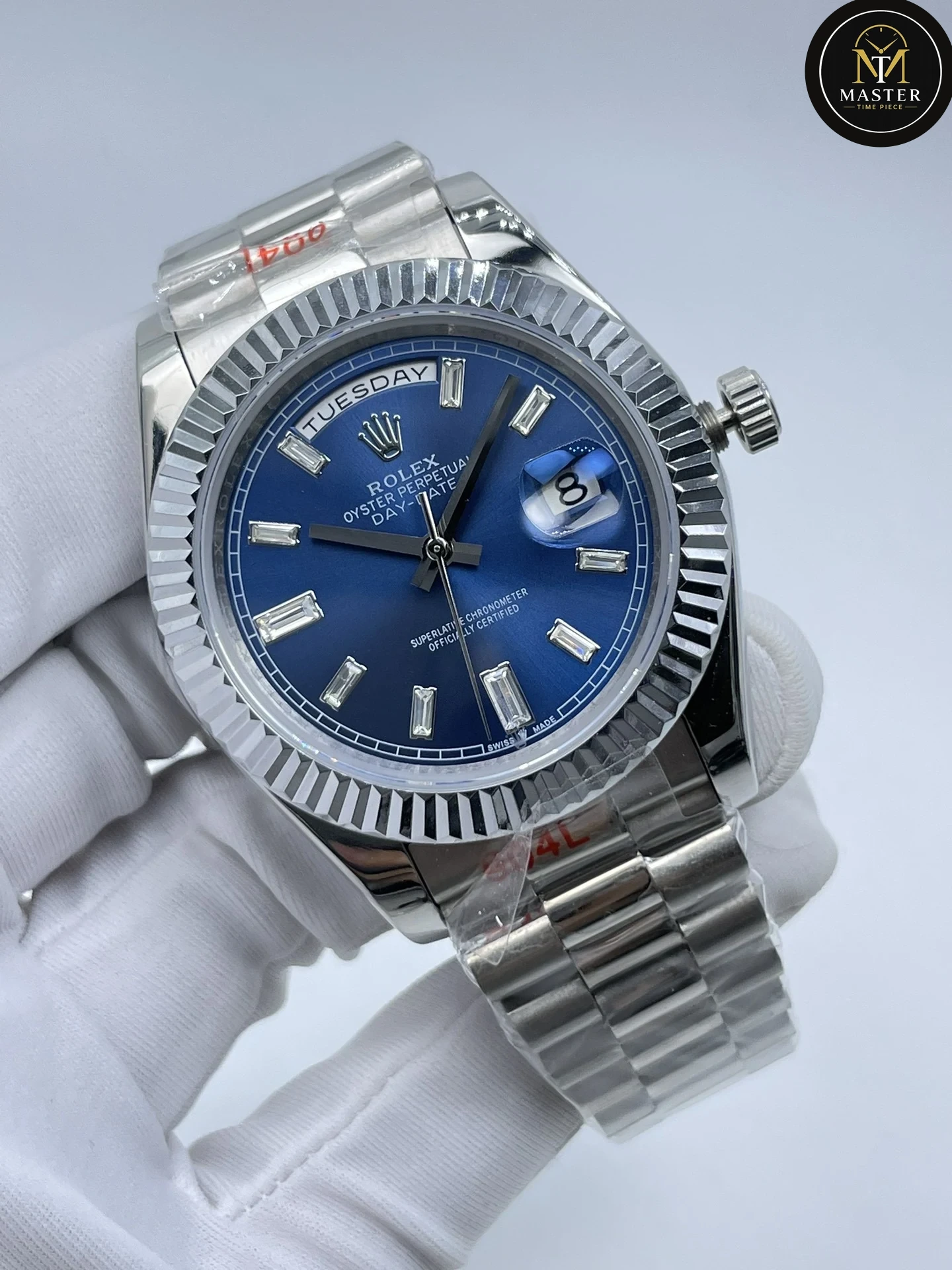 Daydate Blue dial Automatic Men’s- 44mm vue 4