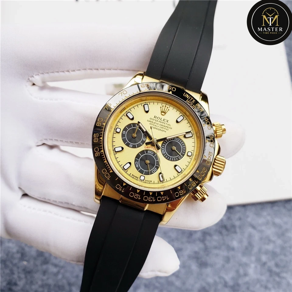 Daytona Rubber strap Automatic -40mm vue 2