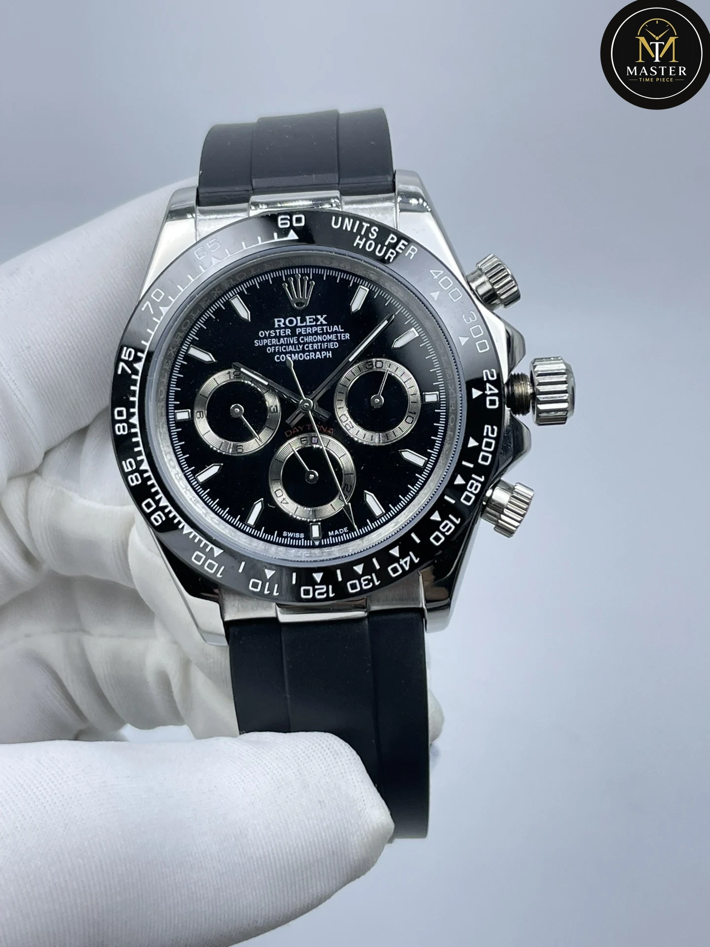 Daytona Rubber strap Automatic -40mm vue 6