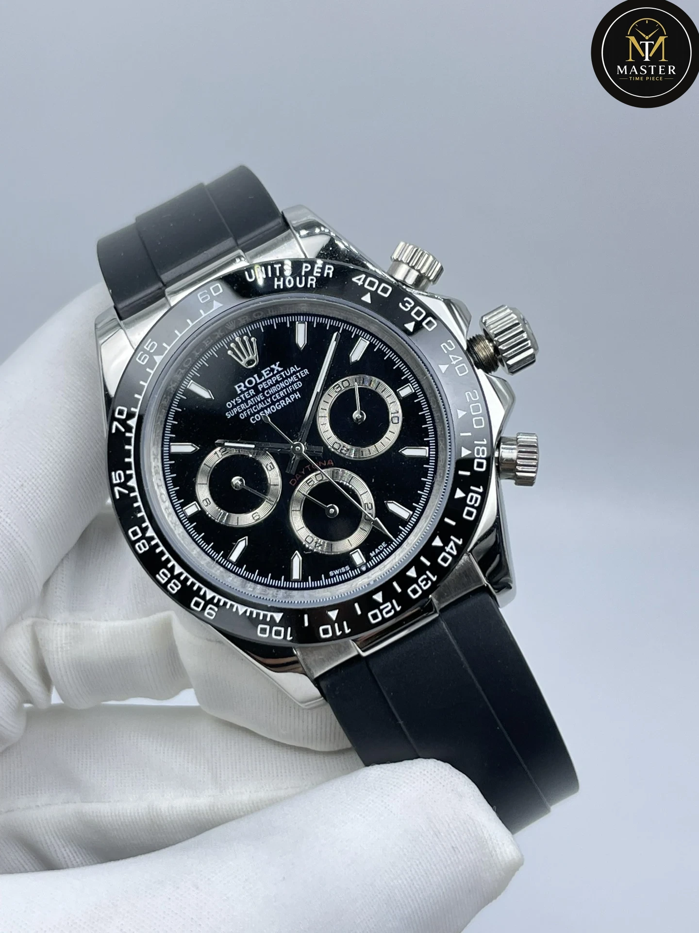 Daytona Rubber strap Automatic -40mm vue 7