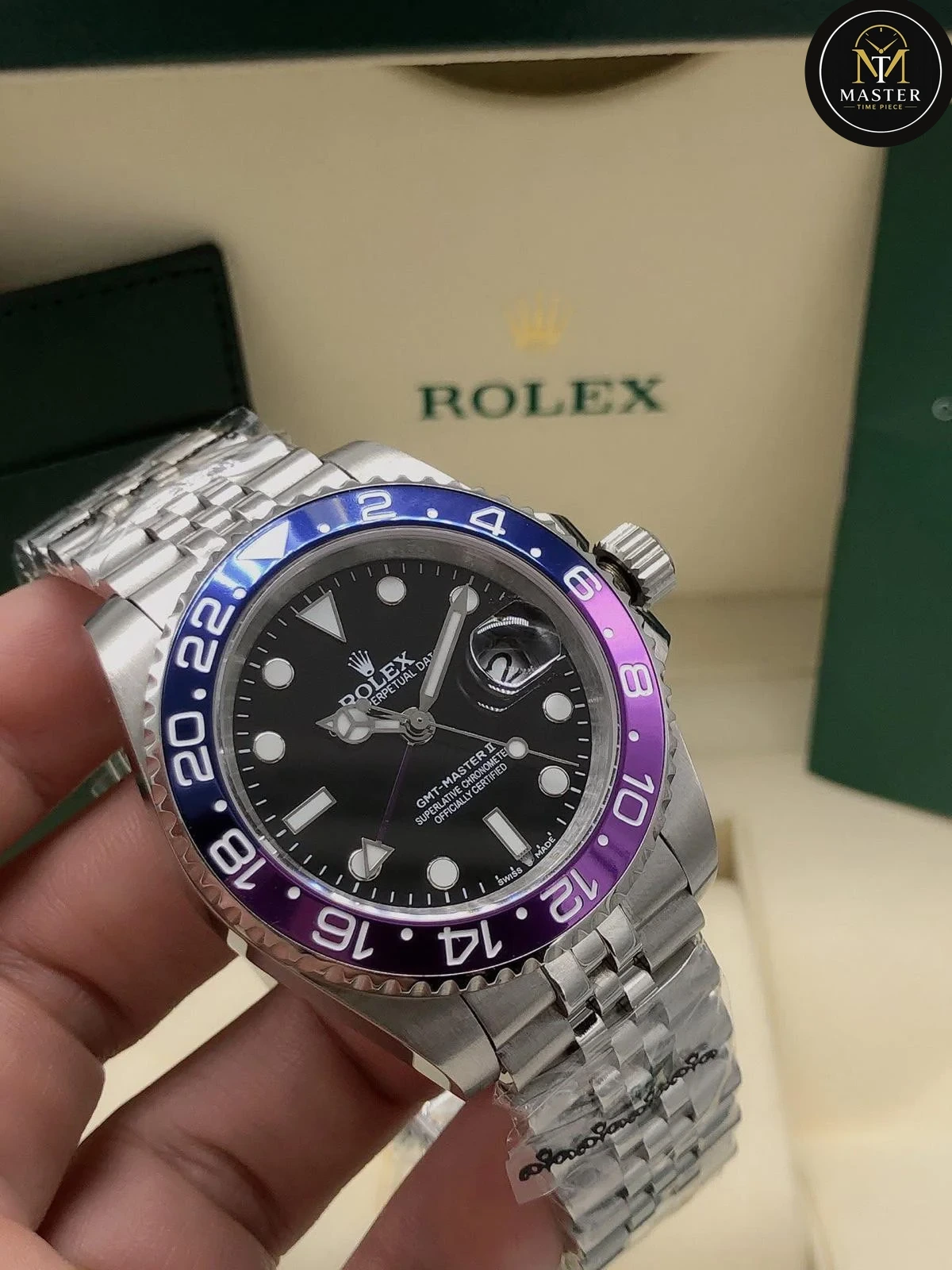 GMT Jubillee Strap- 40mm vue 2