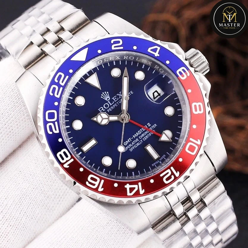 GMT Master II Pepsi blue dial Automatic- 40mm