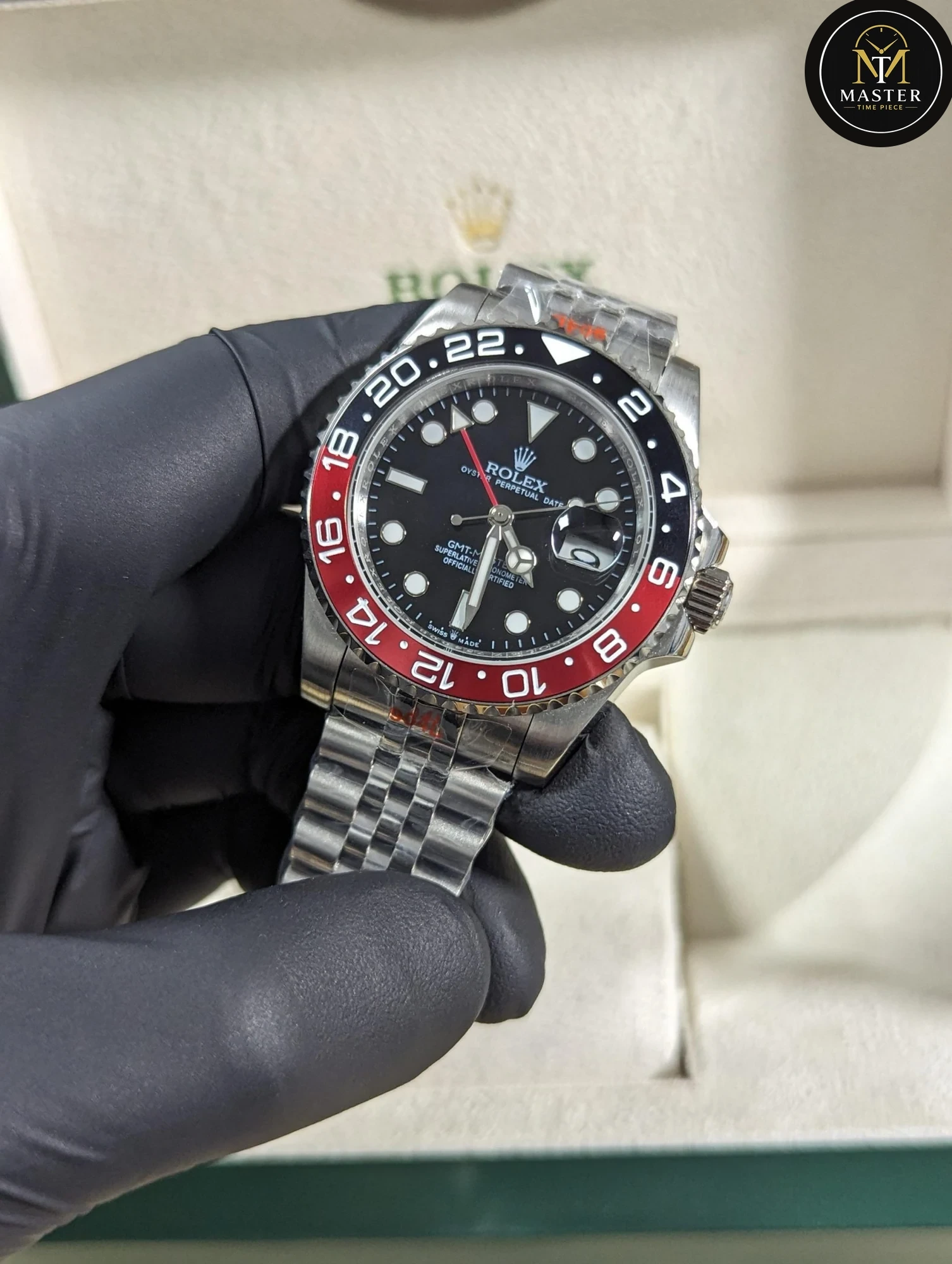 GMT Pepsi Automatic Movement- 40mm vue 2