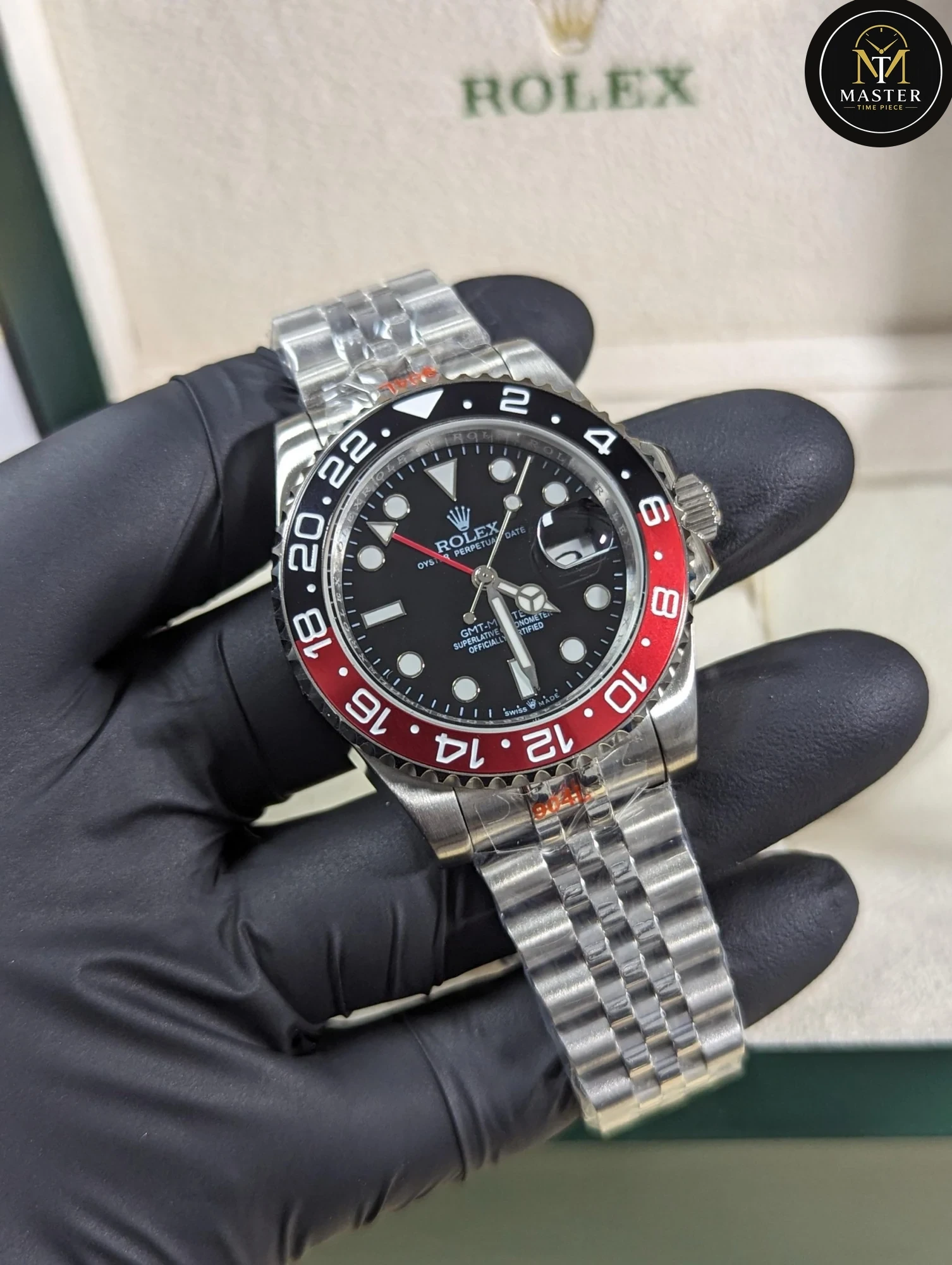 GMT Pepsi Automatic Movement- 40mm vue 4