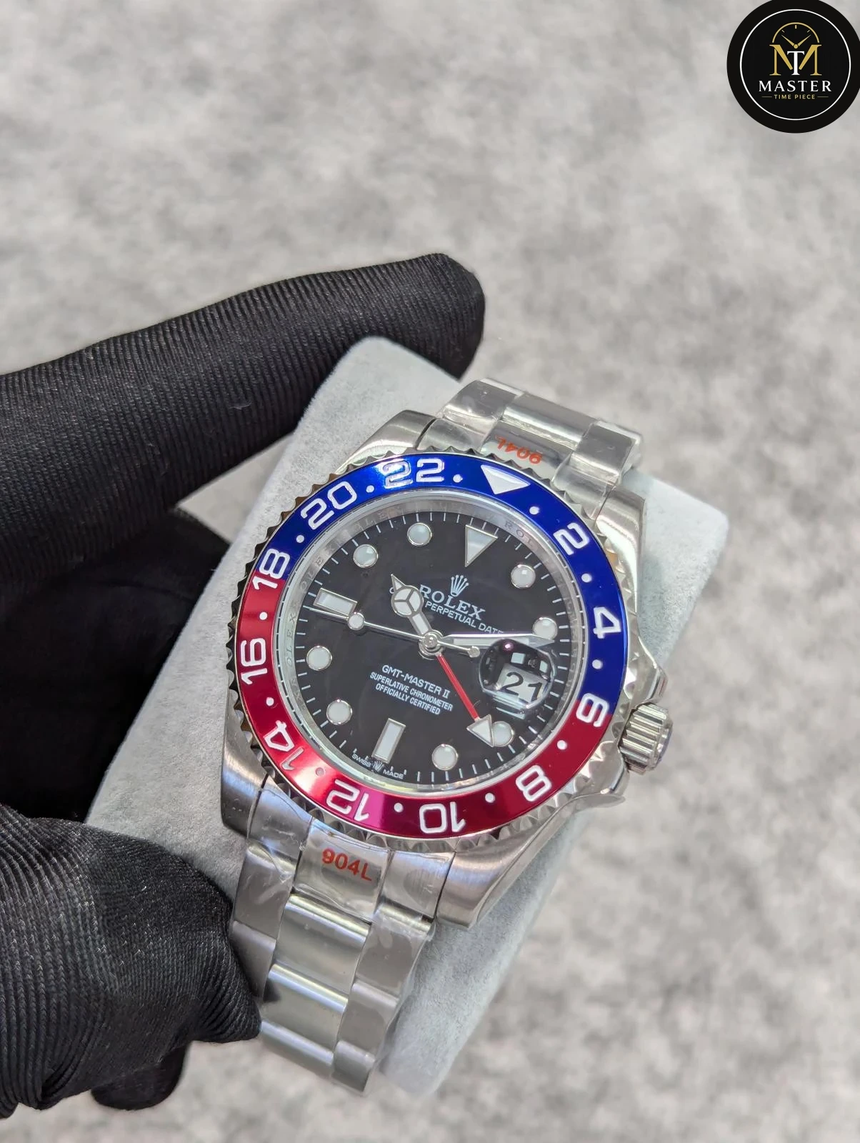 GMT Pepsi Osyter Strap – 40mm vue 2
