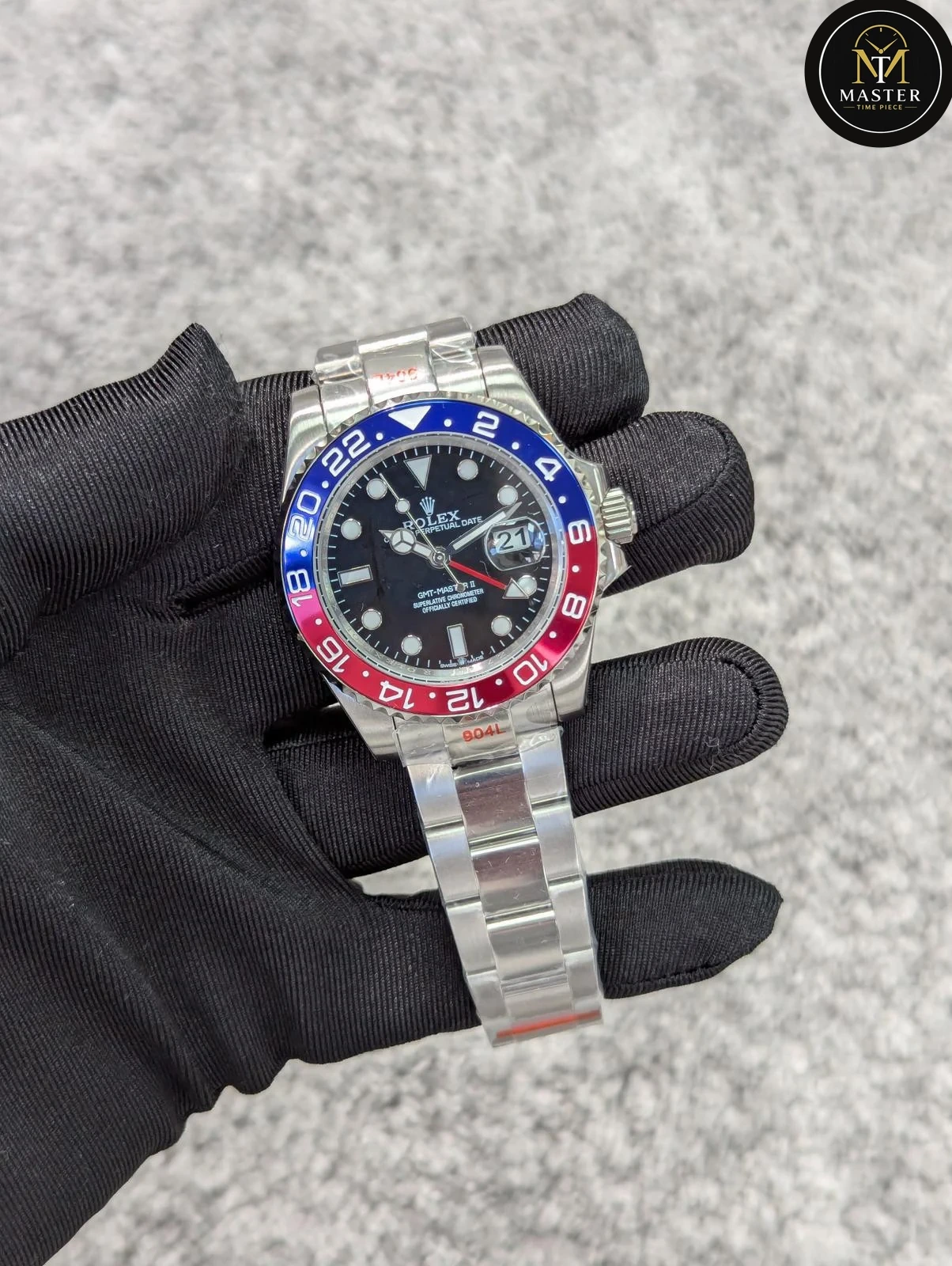 GMT Pepsi Osyter Strap – 40mm vue 3