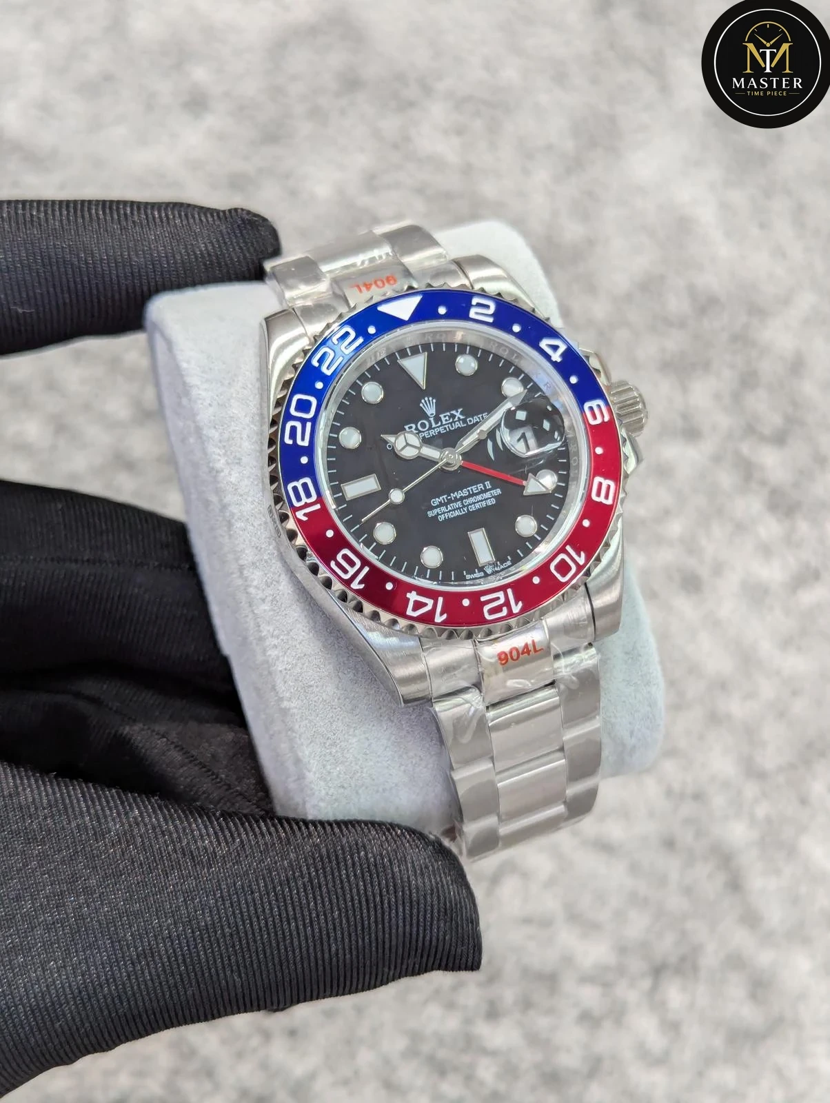 GMT Pepsi Osyter Strap – 40mm vue 4