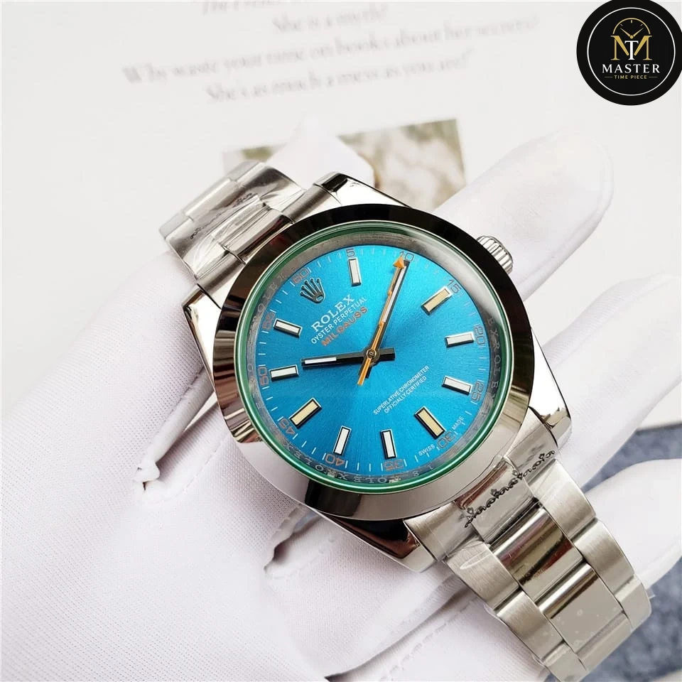Milgauss Blue Dial Automatic -40mm vue 5