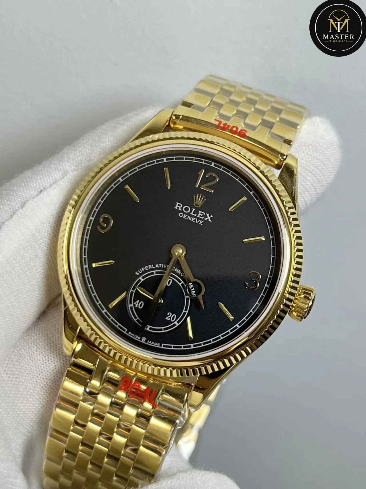Perpetual 1908 Black Dial Automatic – 39mm vue 3