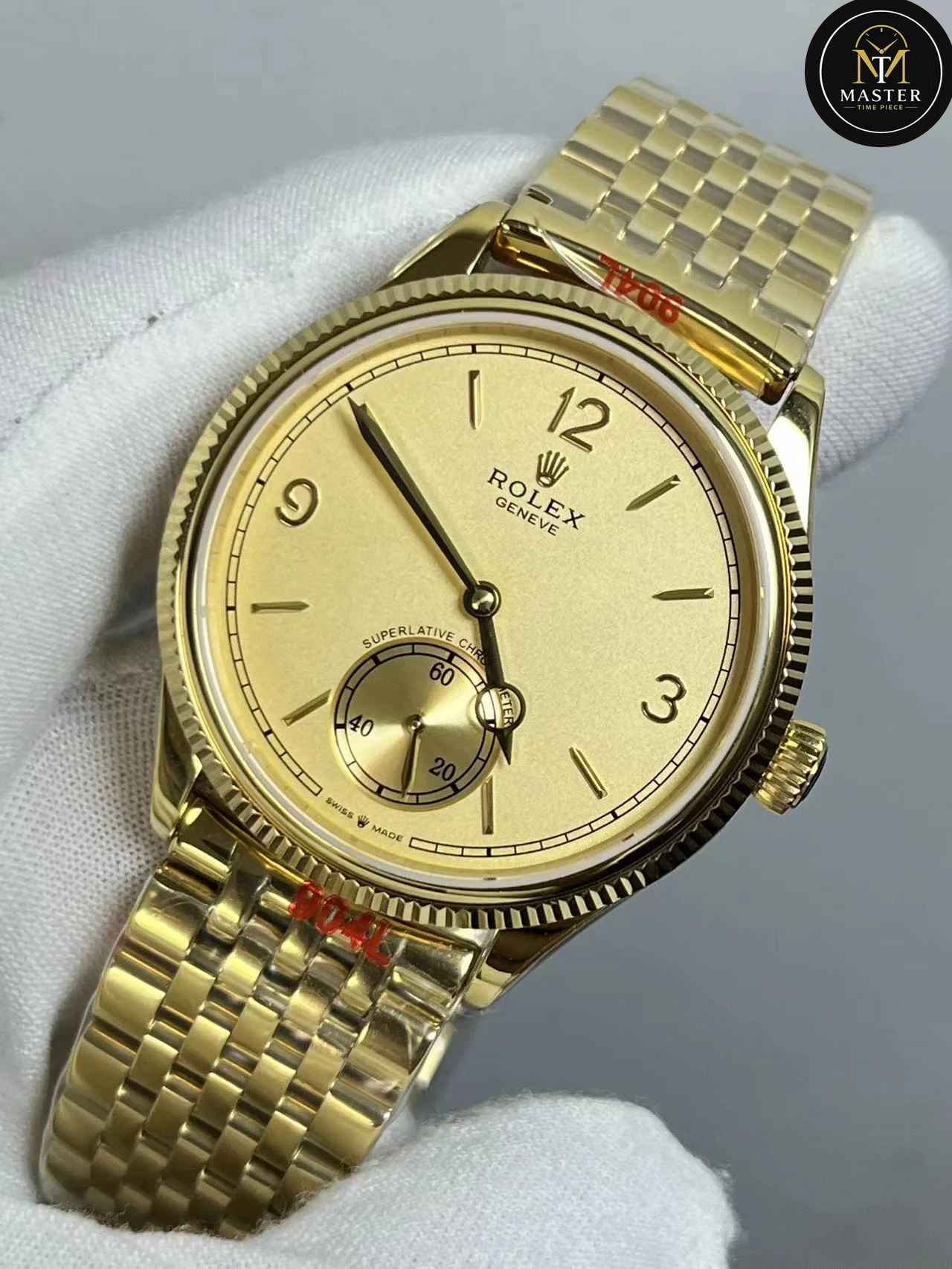 Perpetual 1908 Gold Automatic – 39mm vue 3