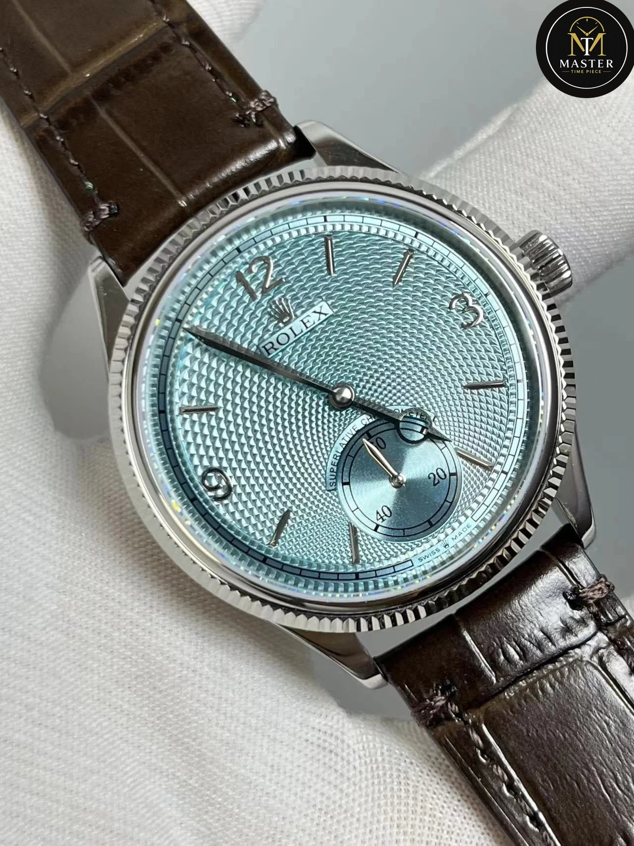 Perpetual 1908 ICY-BLUE Automatic – 39mm vue 2