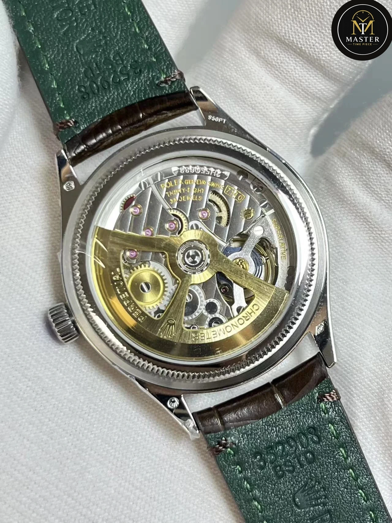 Perpetual 1908 ICY-BLUE Automatic – 39mm vue 4