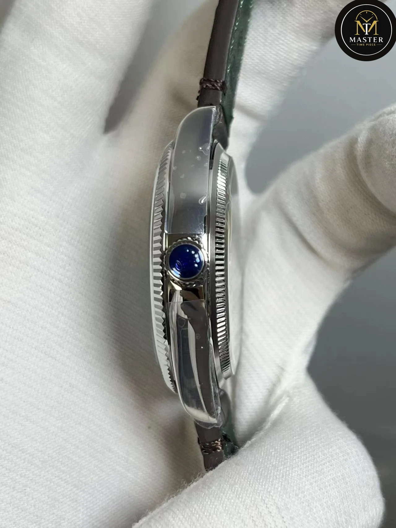 Perpetual 1908 ICY-BLUE Automatic – 39mm vue 6