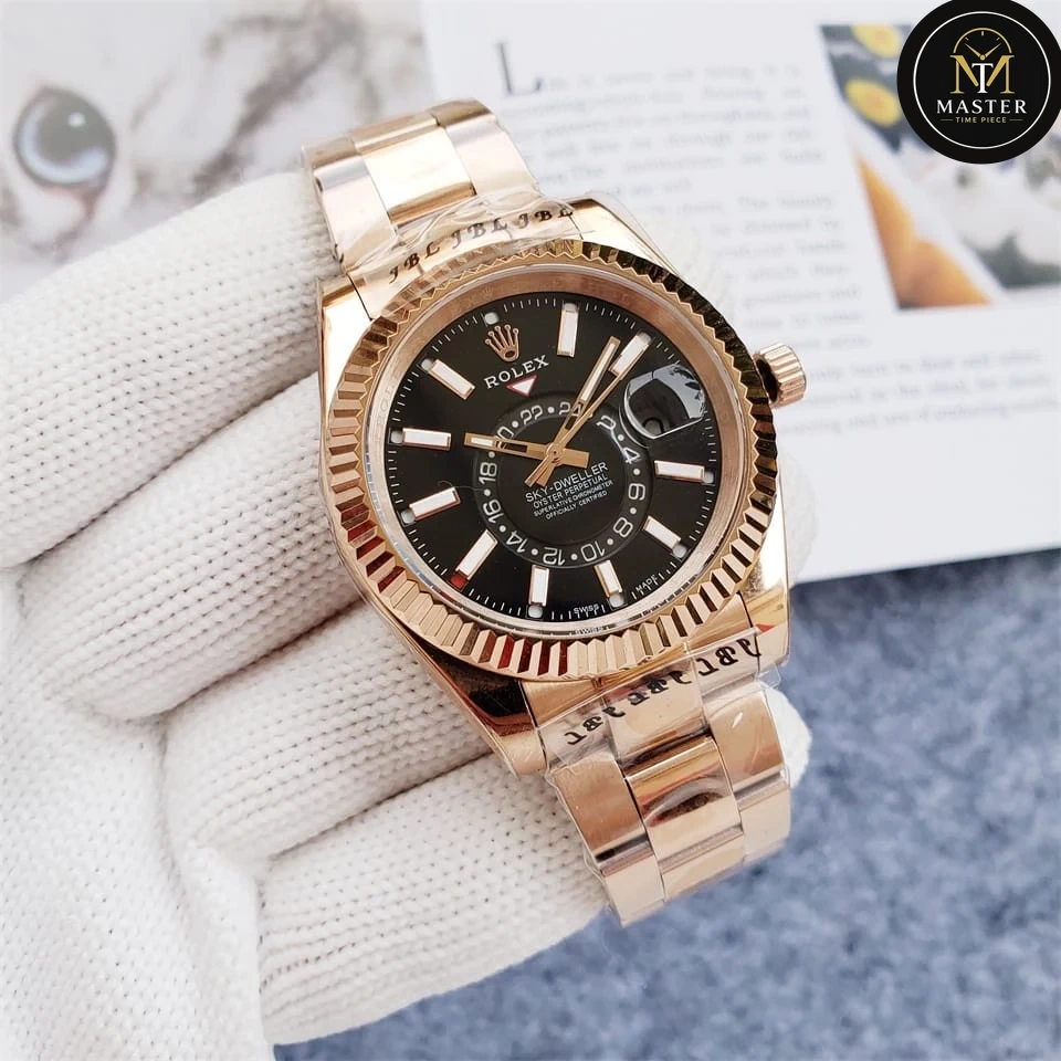 Sky-Deweller Rose Gold Automatic -42mm vue 2