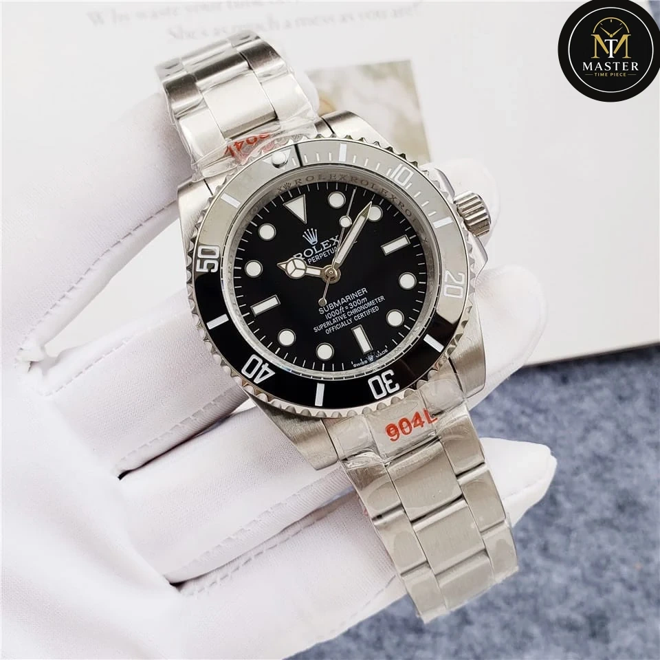 Submariner Black Dial Dateless Automatic – 41mm vue 4