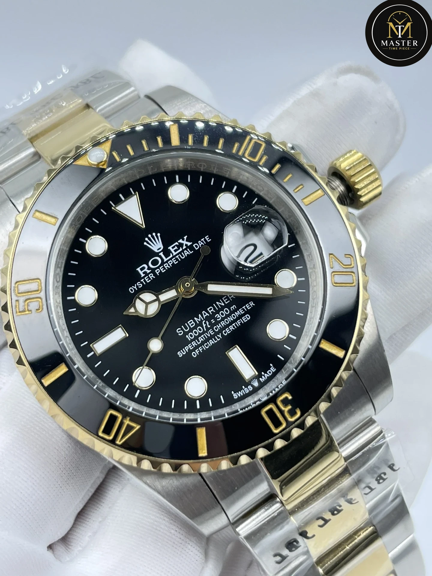 Two tone Submariner Automatic – 41mm vue 2
