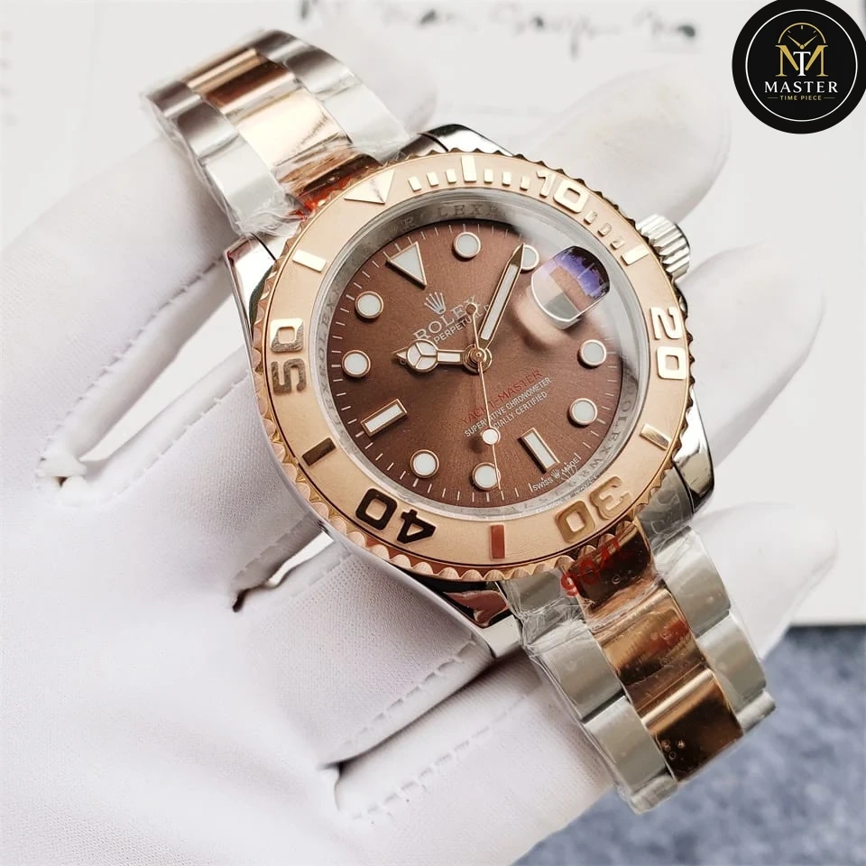 YachtMaster Two tone Automatic- 41mm vue 2