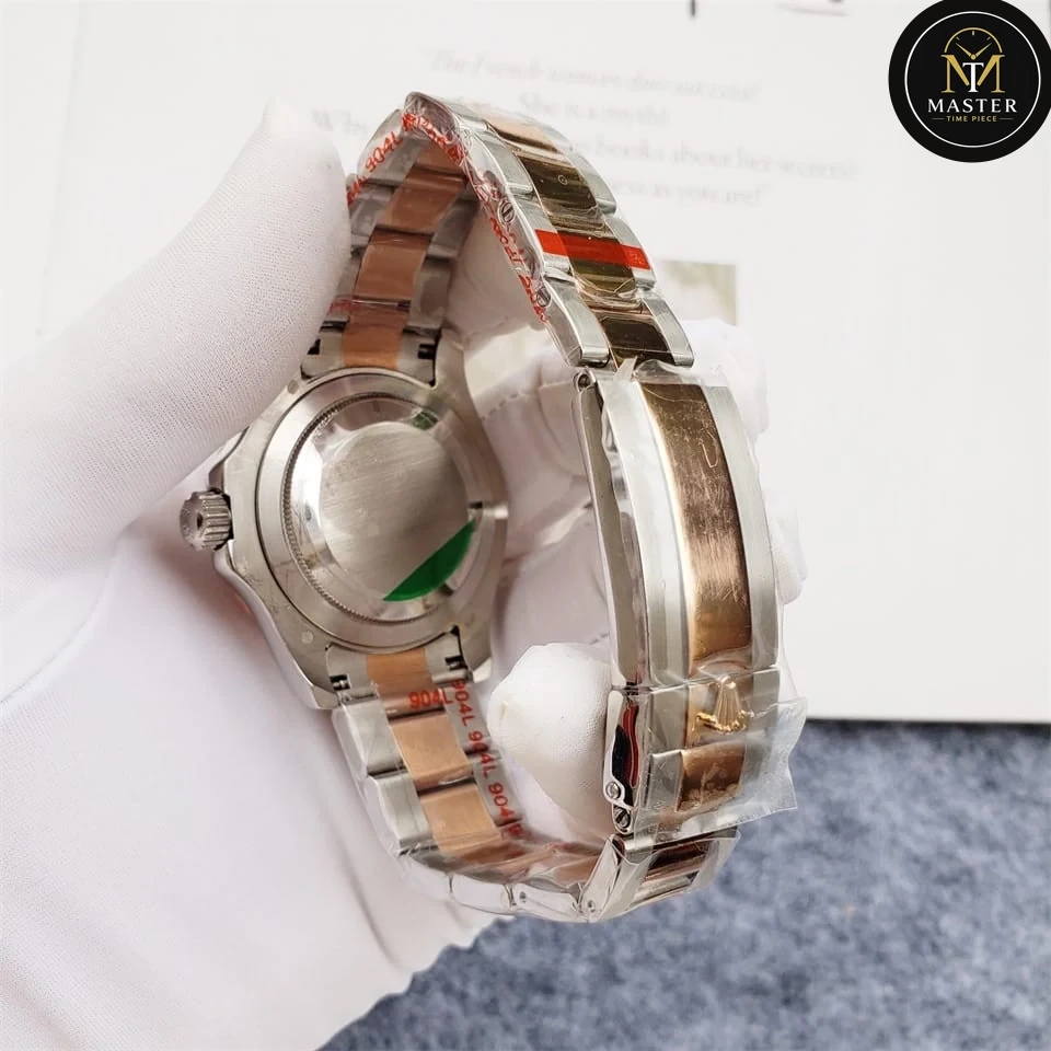 YachtMaster Two tone Automatic- 41mm vue 4