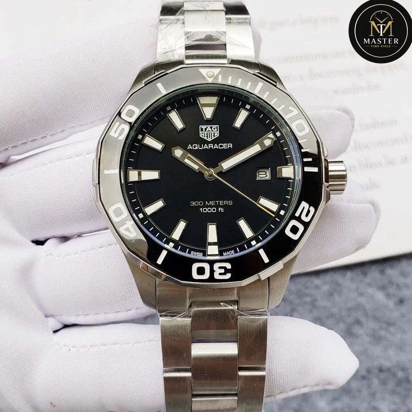 Aquaracer Black Dial Automatic movement- 43mm