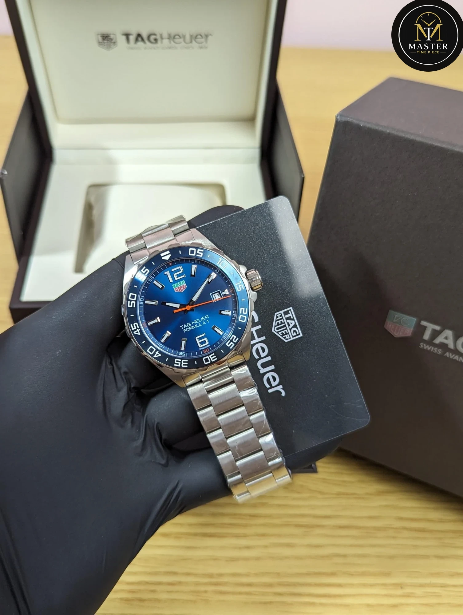 Blue dial Automatic- 42mm vue 3