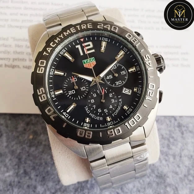F1 Black Dial Chronograph- 43mm vue 2