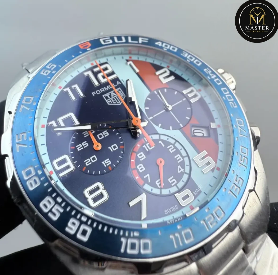 F1 Blue Dial Chronograph- 43mm vue 2
