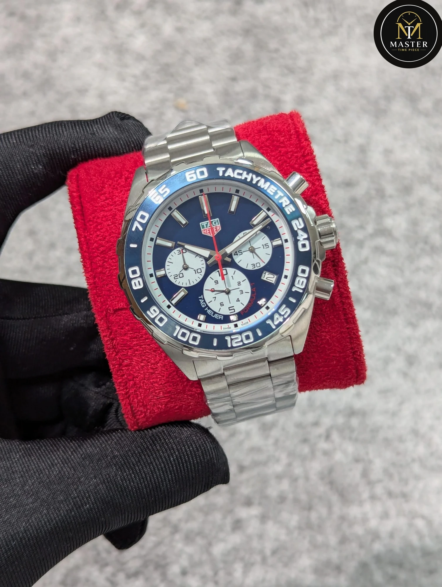 F1 Chronograph Blue Dial- 43mm vue 2