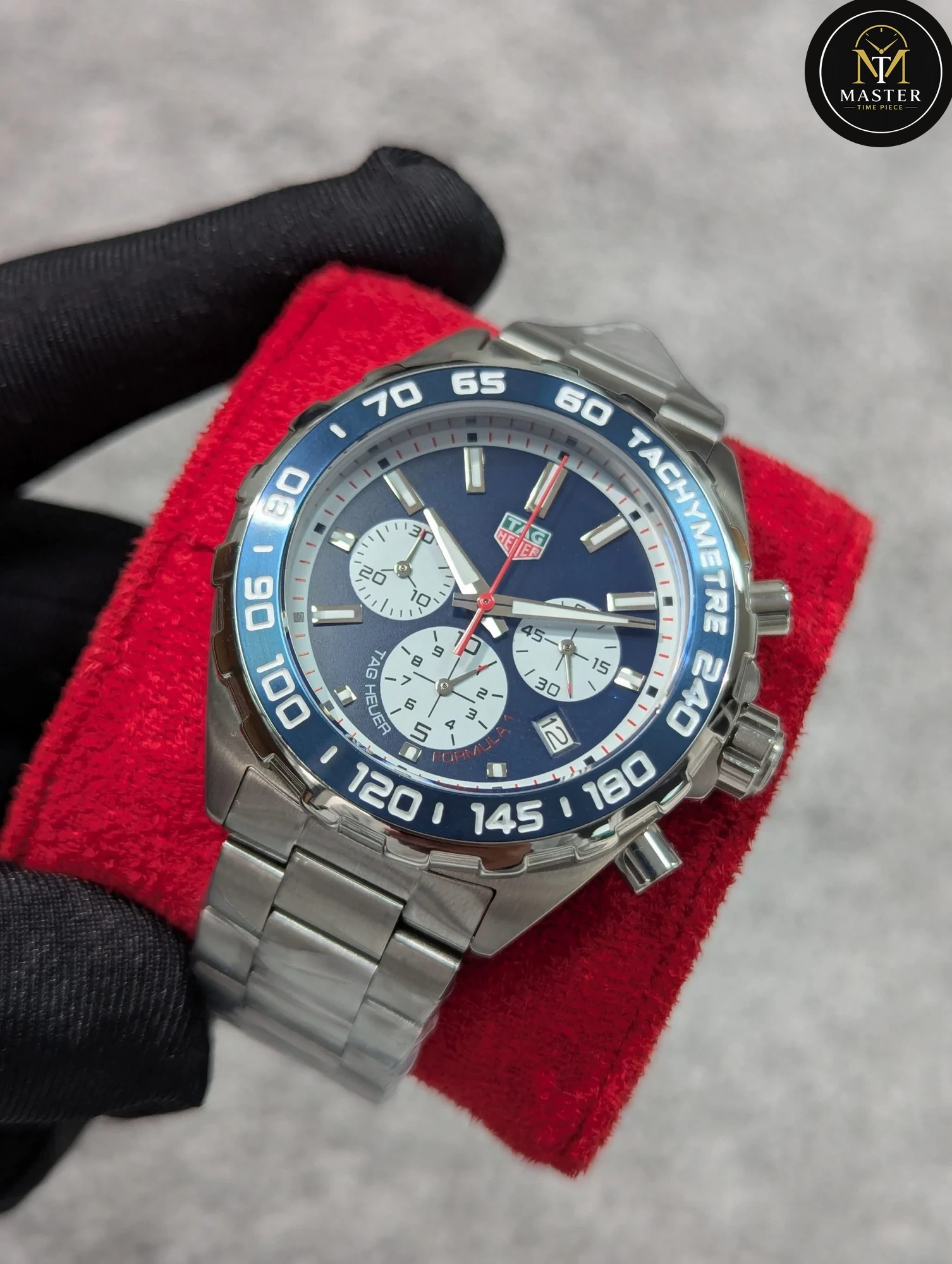 F1 Chronograph Blue Dial- 43mm vue 3