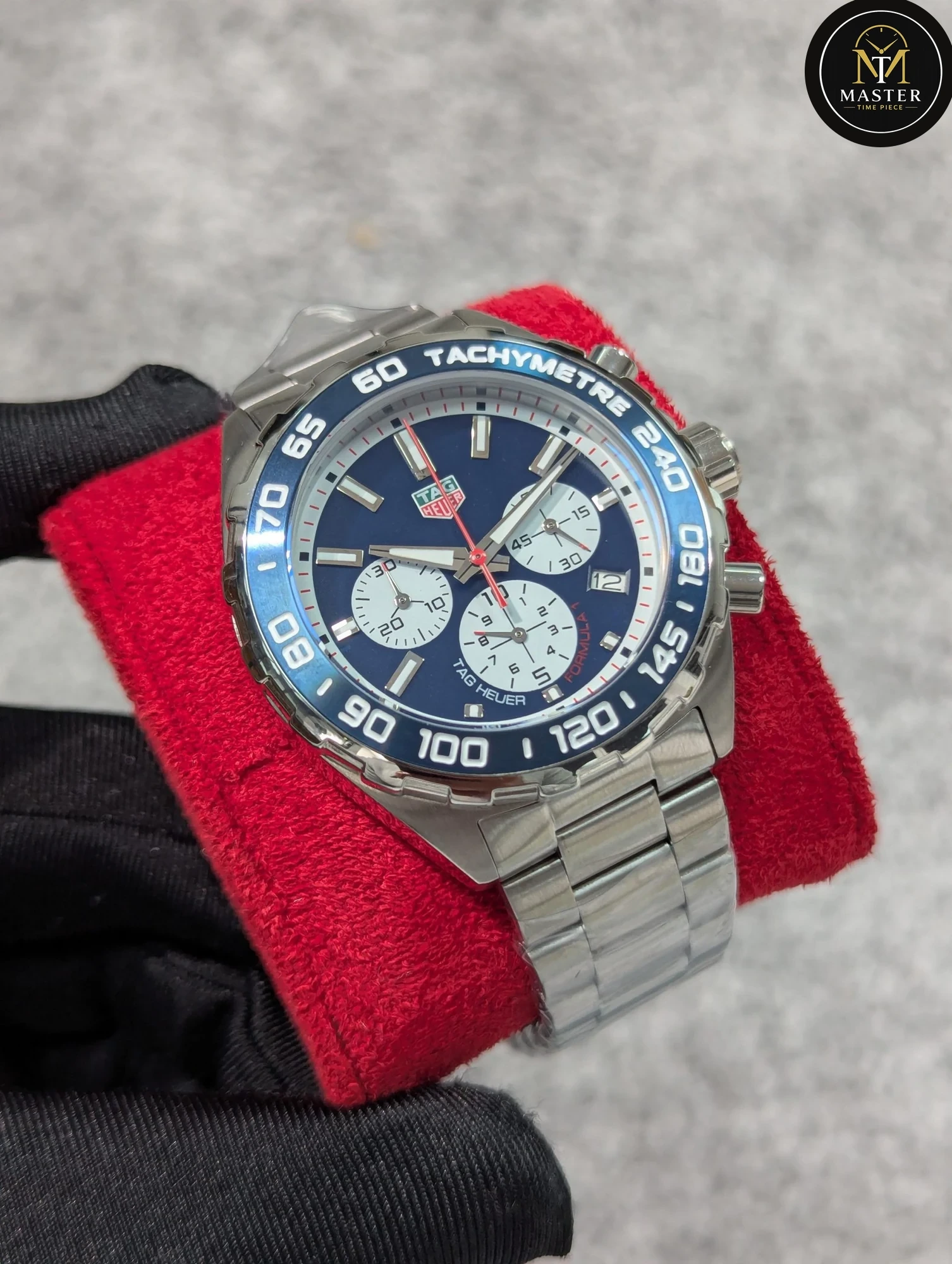 F1 Chronograph Blue Dial- 43mm vue 4