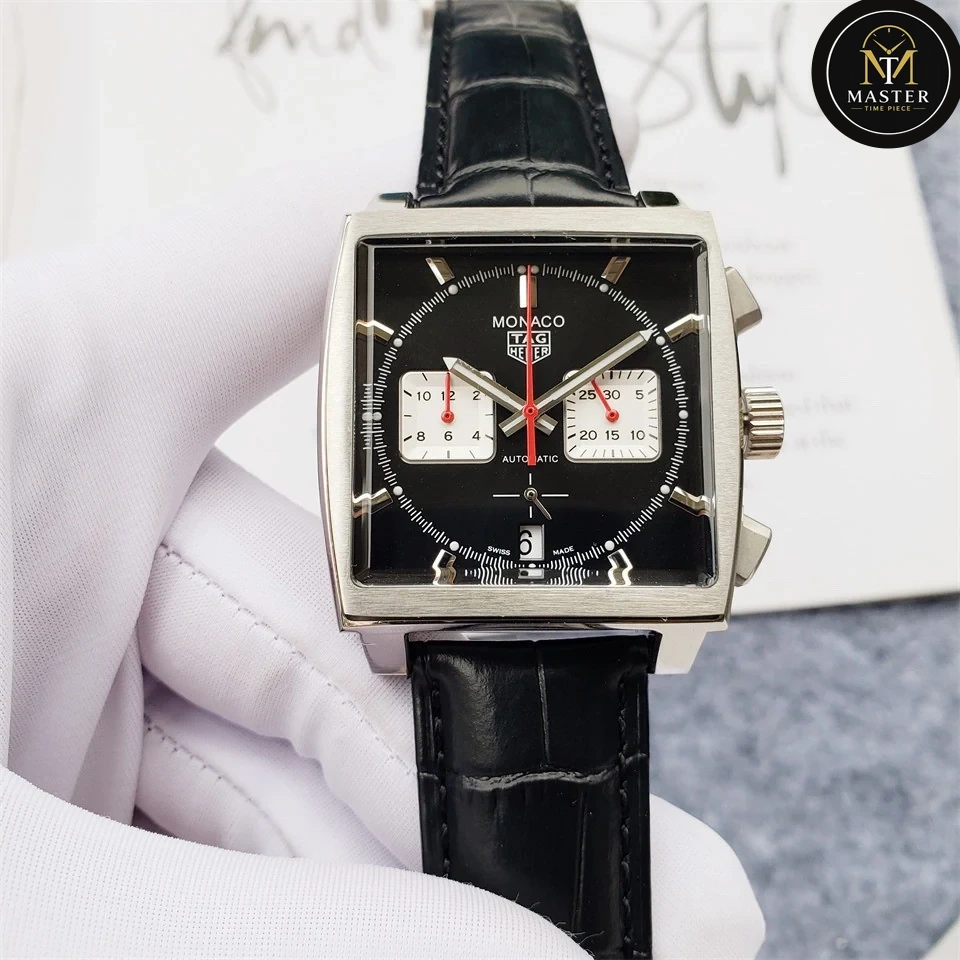 Monaco Black Dial Chronograph- 39mm
