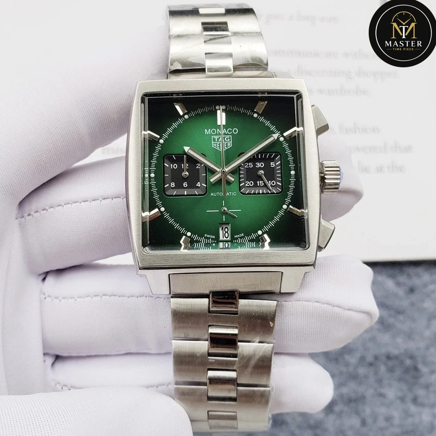 Monaco green Dial -39mm