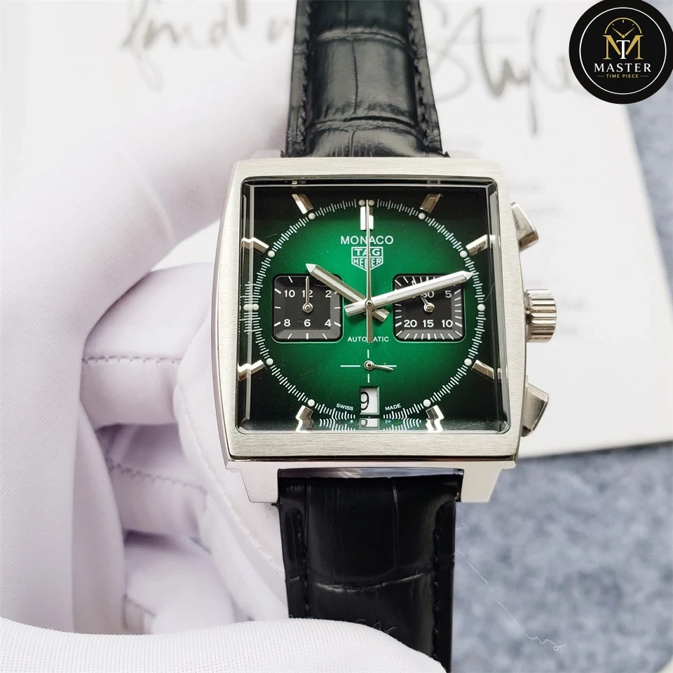 Monaco Green Dial Chronograph- 39mm