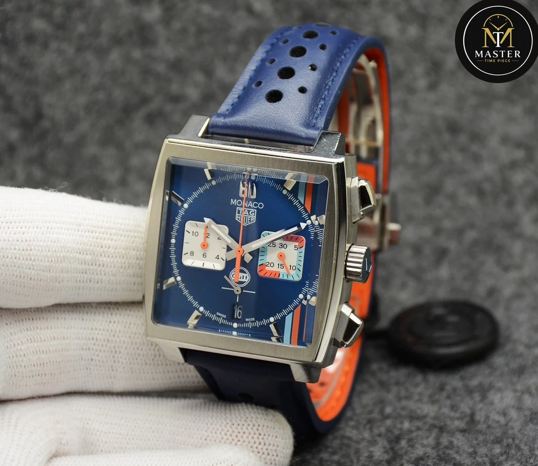 Monaco Gulf Chronograph- 39mm vue 2