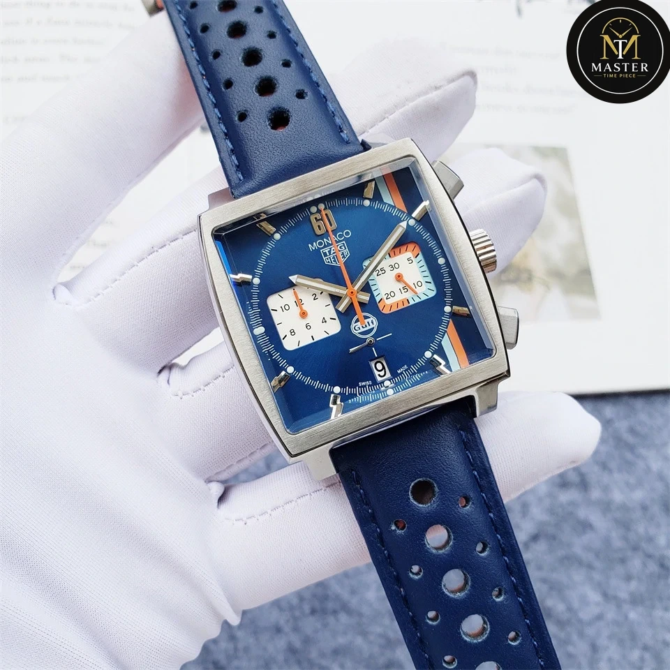 Monaco Gulf Chronograph- 39mm vue 3